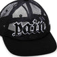 The Trilogy Tapes TTT Pain All-Over Mesh Trucker 6-Panel (Schwarz) - Allike Store