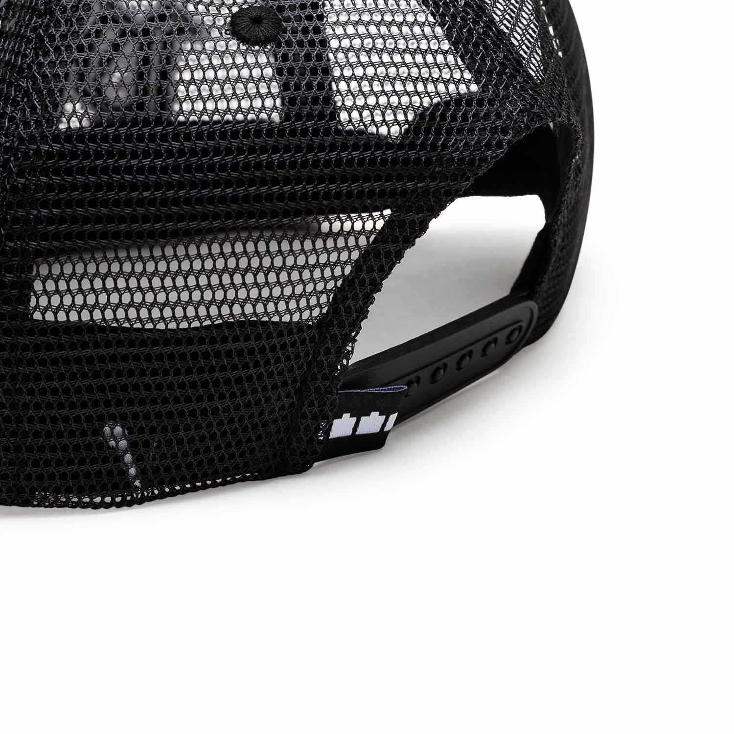 The Trilogy Tapes TTT Pain All-Over Mesh Trucker 6-Panel (Schwarz) - Allike Store