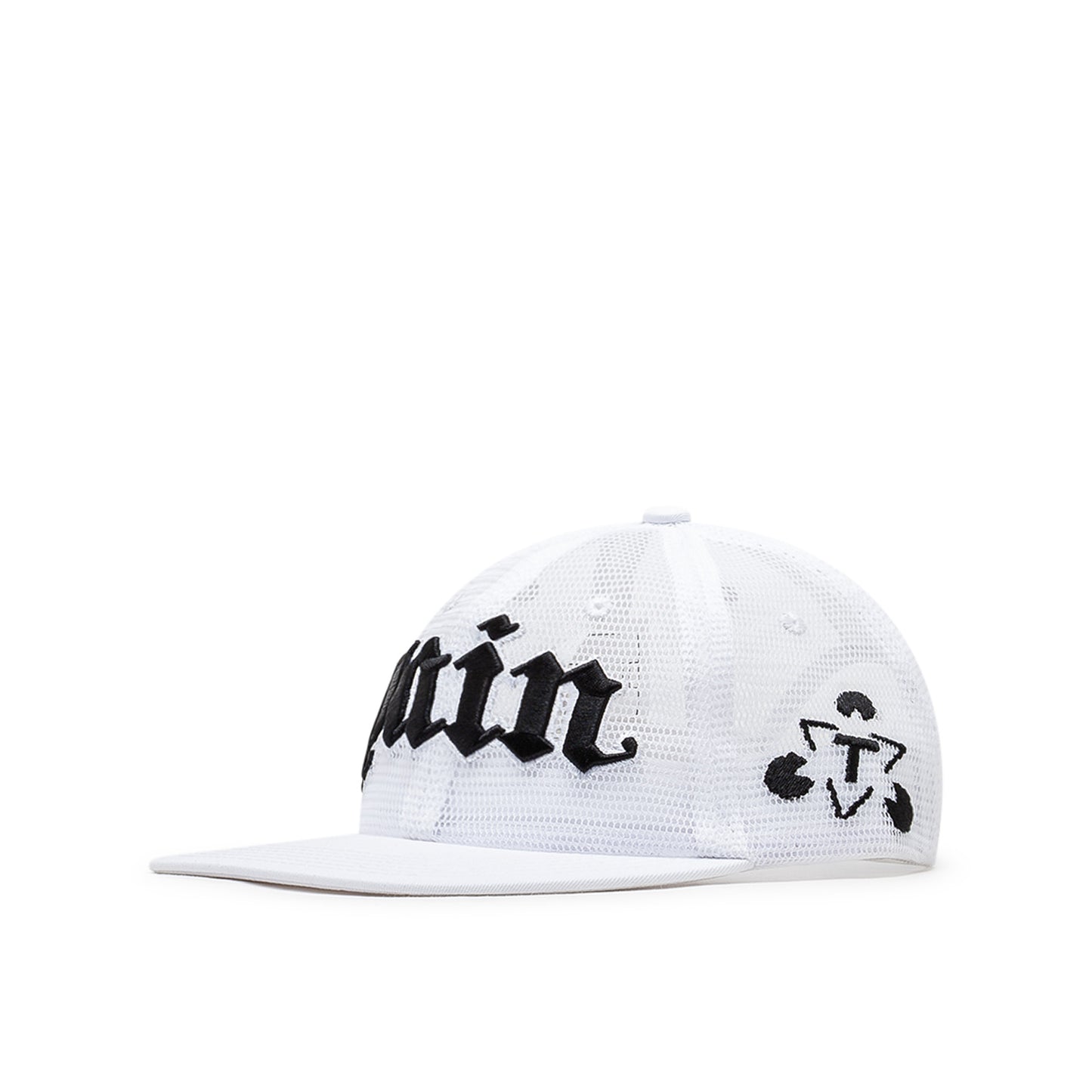 The Trilogy Tapes TTT Pain All-Over Mesh Trucker 6-Panel (Weiss) - Allike Store
