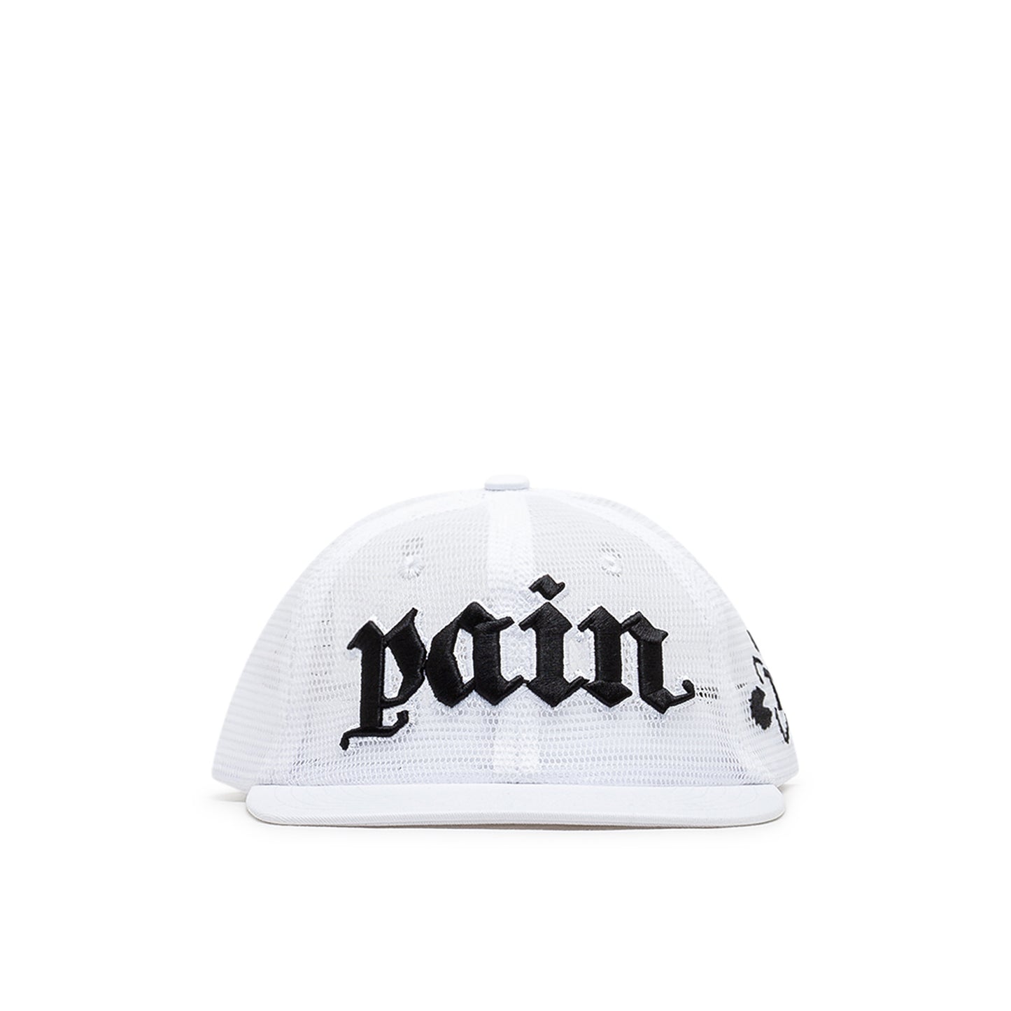 The Trilogy Tapes TTT Pain All-Over Mesh Trucker 6-Panel (Weiss) - Allike Store