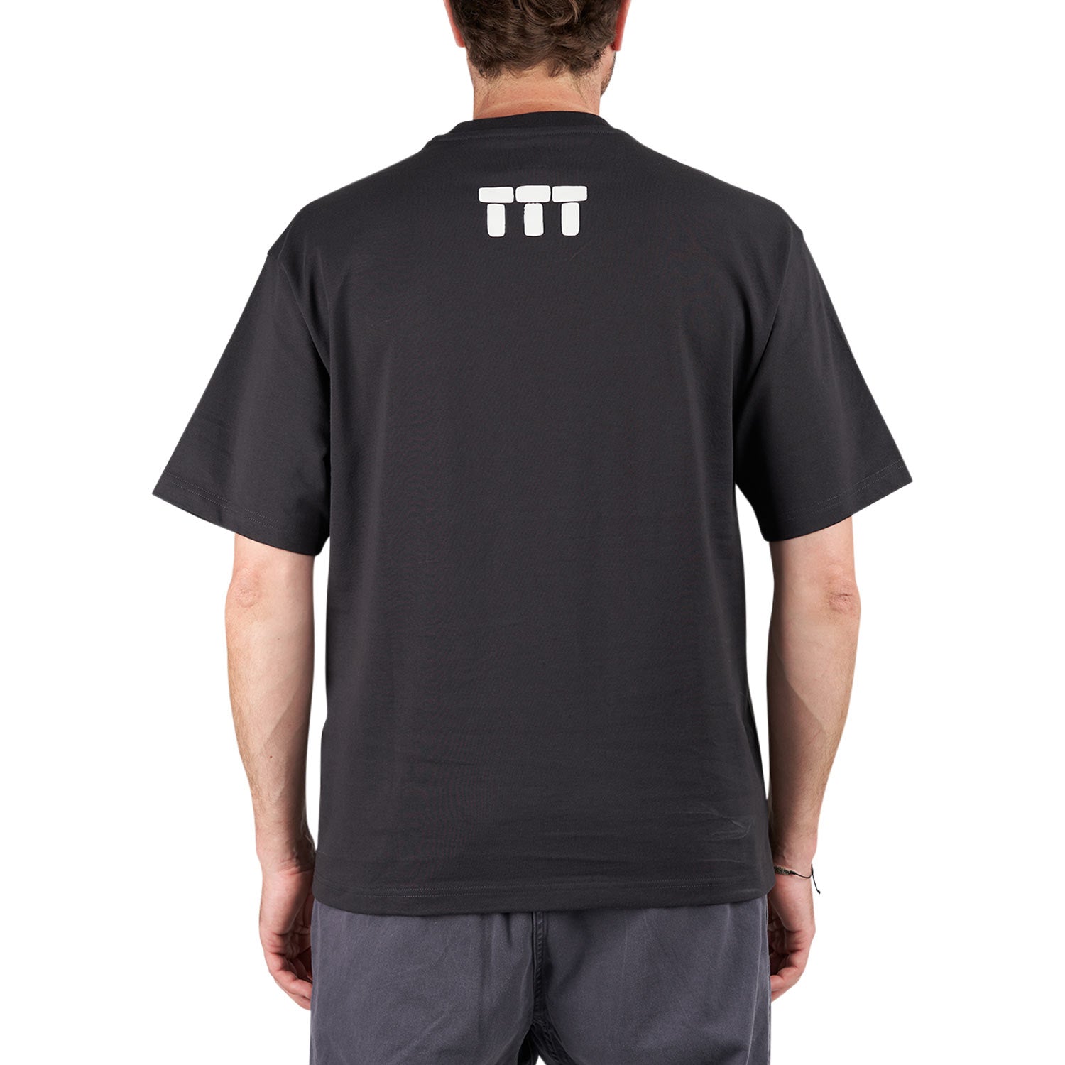 The Trilogy Tapes TTT Tetris Teeth T-Shirt (Schwarz / Glow in the Dark) - Allike Store
