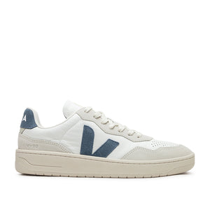 Veja V-90 O.T. Leather (Weiß / Blau / Beige)  - Allike Store