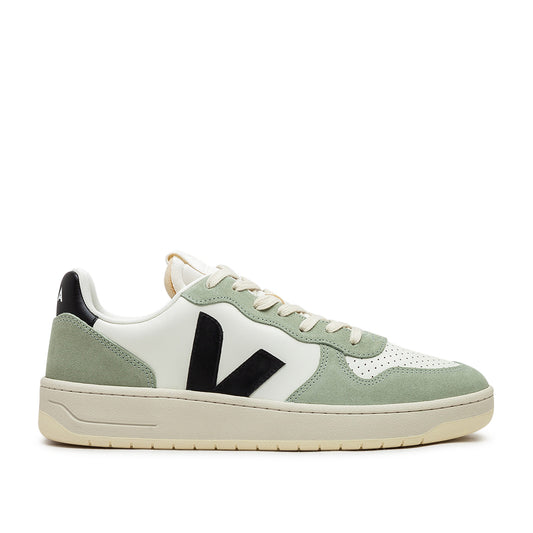 Veja V-10 Prime Leather (Beige / Grün / Schwarz) - Allike Store