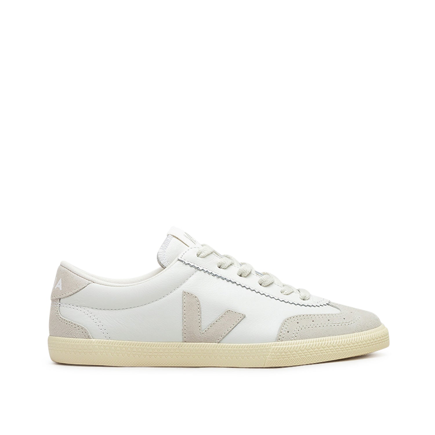 Veja WMNS Volley O.T. Leather (Weiß / Beige)  - Allike Store