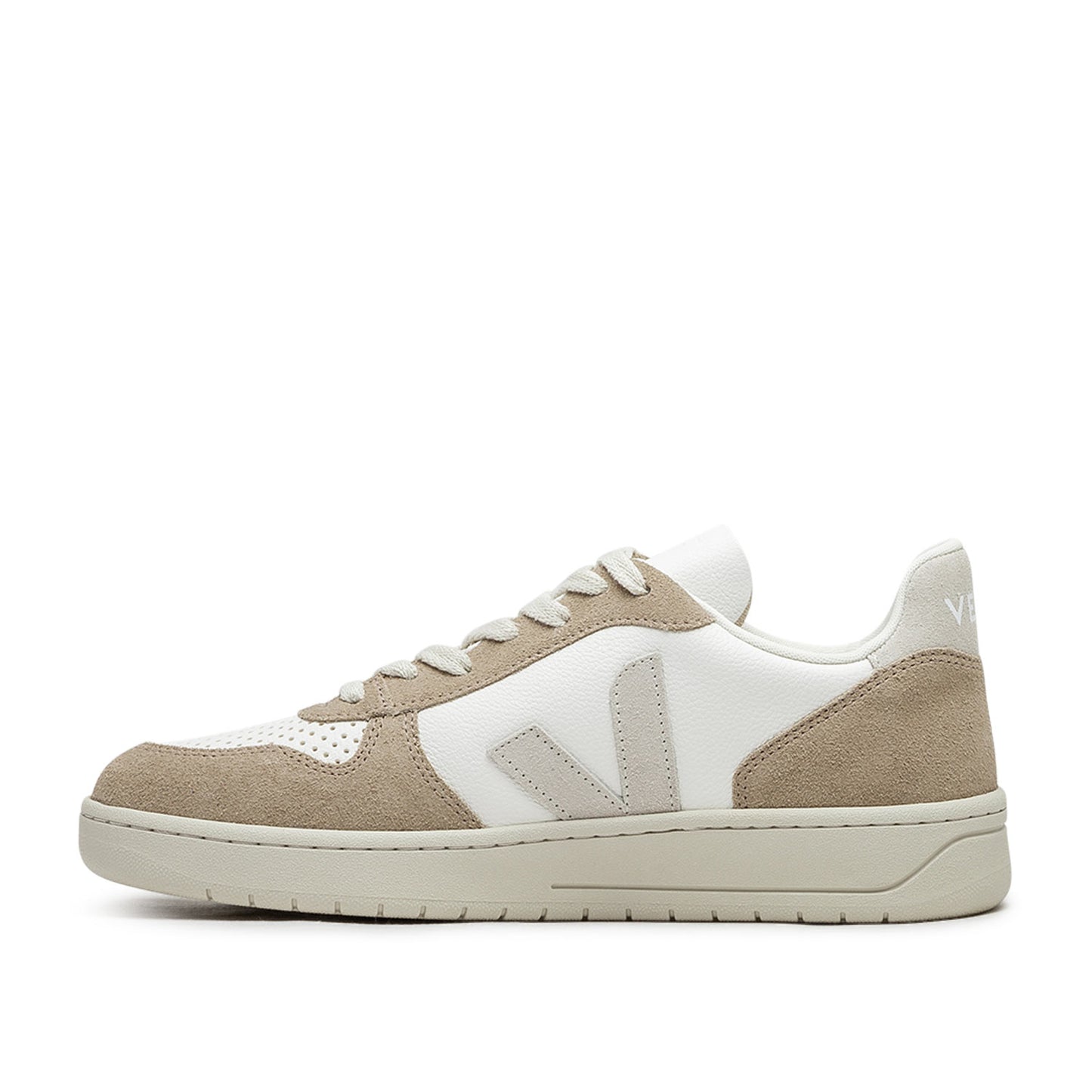 Veja WMNS V-10 Leather (Beige  / Braun)  - Cheap Cerbe Jordan Outlet