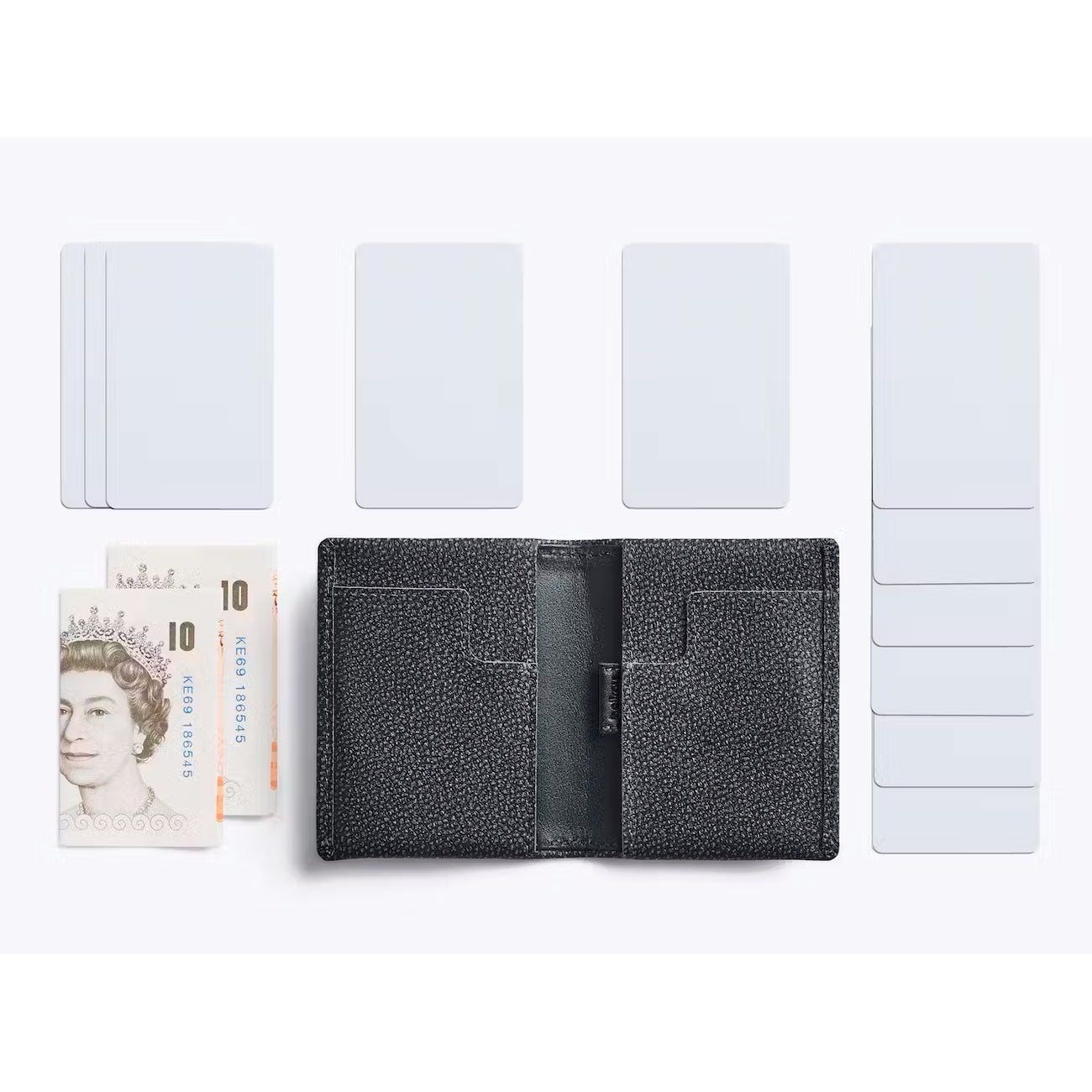 Bellroy Slim Sleeve Wallet (Schwarz)  - Allike Store