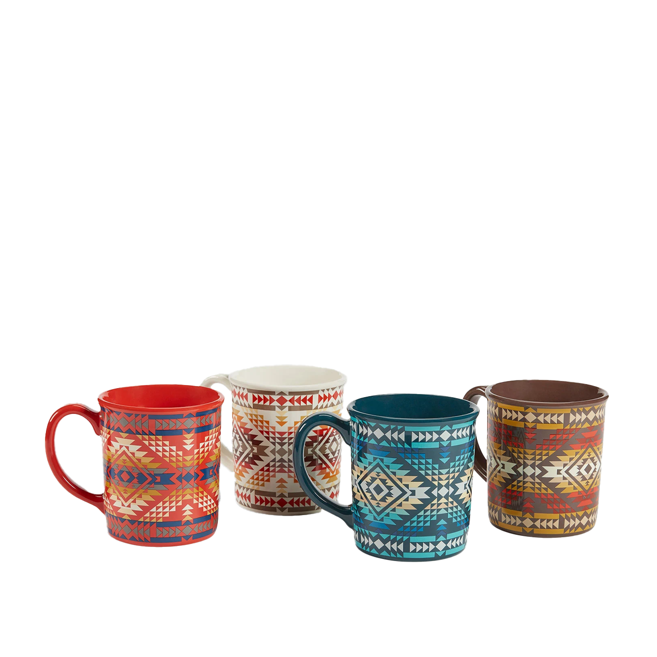 Pendleton Ceramic Mug Set (Multi)  - Allike Store