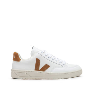 Veja WMNS V-12 Leather (Weiß / Braun)  - Allike Store