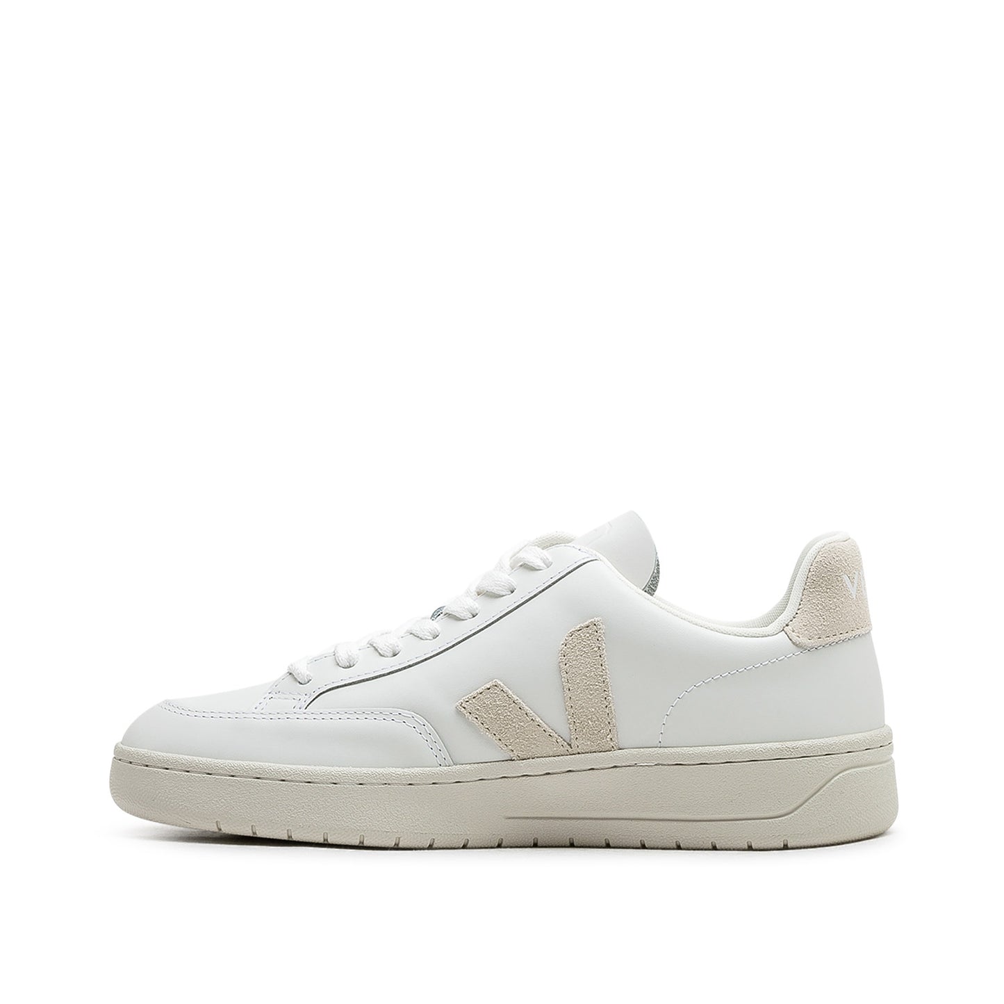 Veja WMNS V-12 Leather (Weiß / Beige) - Allike Store