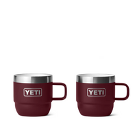 Yeti Rambler Stackable Mugs 6oz (Wine Red)