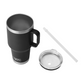 Yeti Rambler 35oz Straw Mug (Schwarz)  - Allike Store