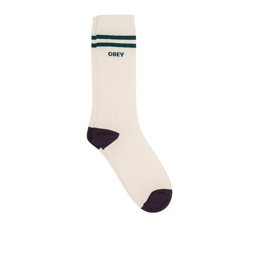 Obey Soccor Socks (Beige / Grün) - Allike Store