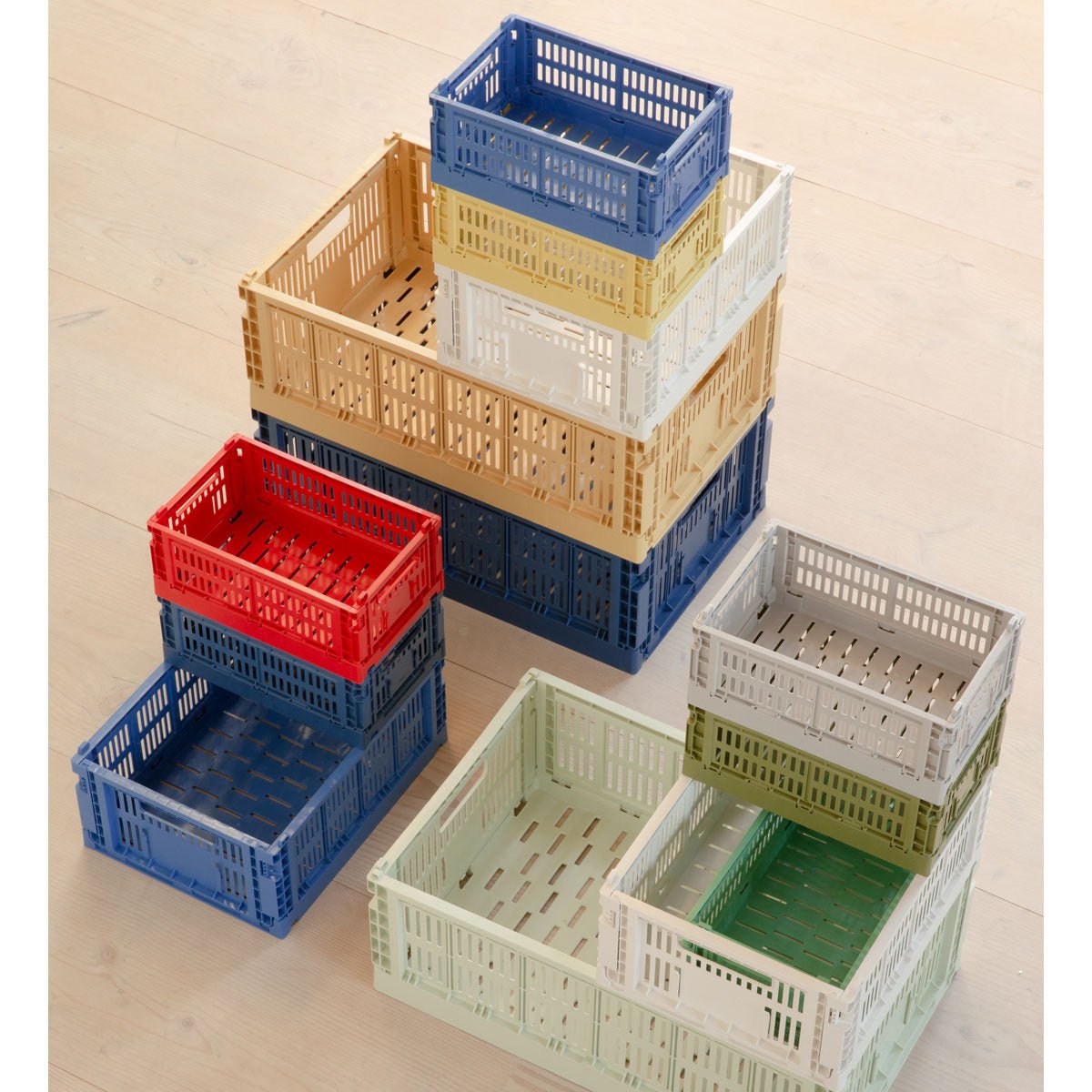 HAY Colour Crate S (Oliv)  - Allike Store