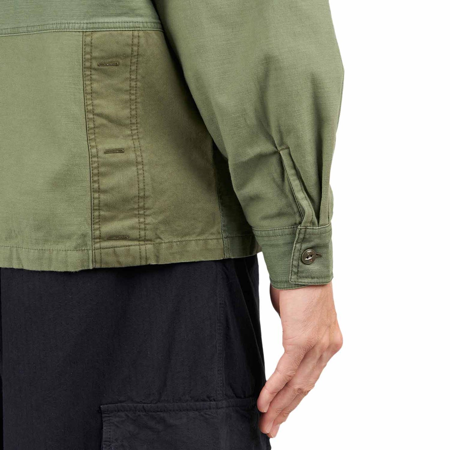 Neighborhood RM Utility Shirt LS (Oliv)  - Allike Store