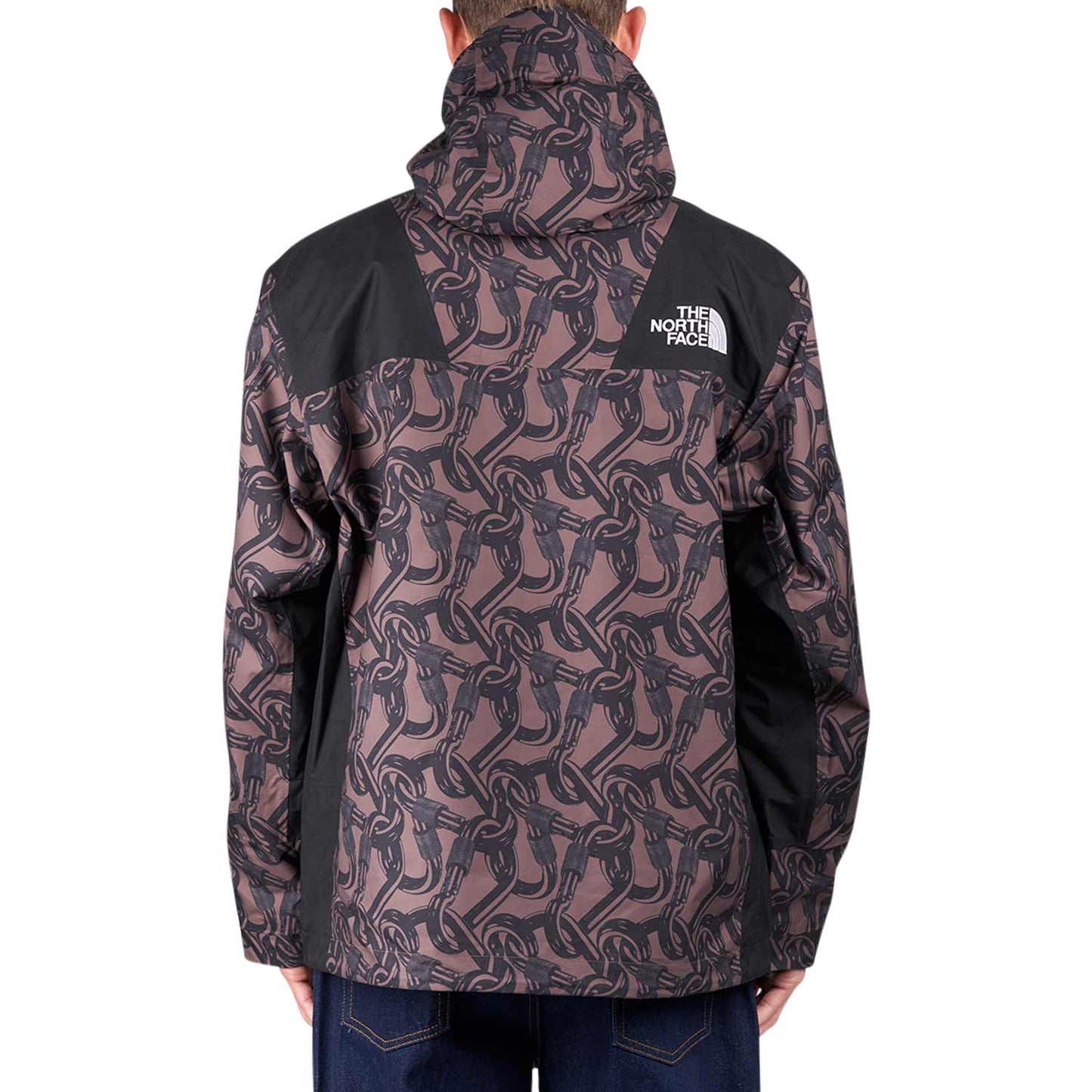 The North Face Bunda NSE Shell Jacket (Braun / Schwarz) - Allike Store