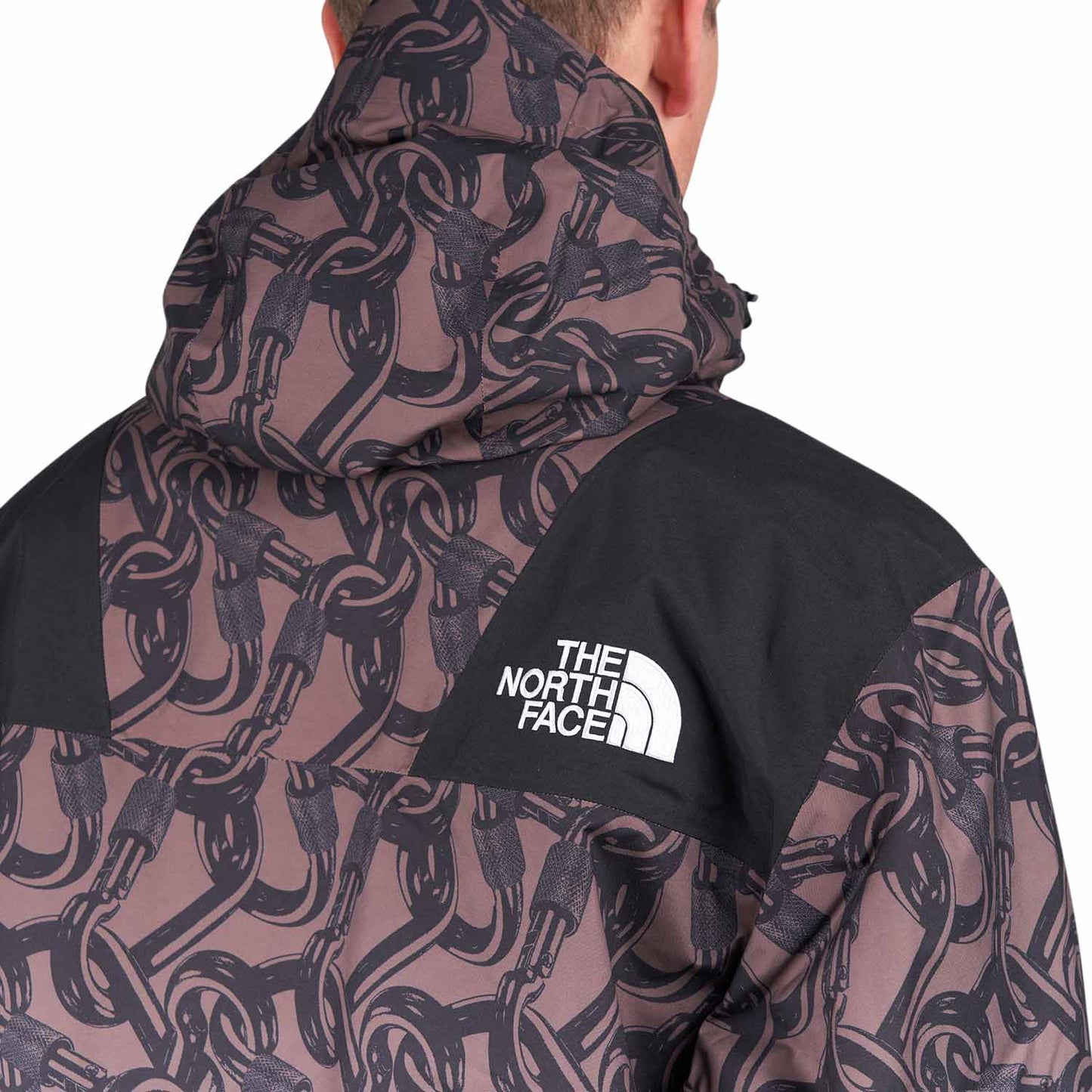 The North Face Bunda NSE Shell Jacket (Braun / Schwarz) - Allike Store