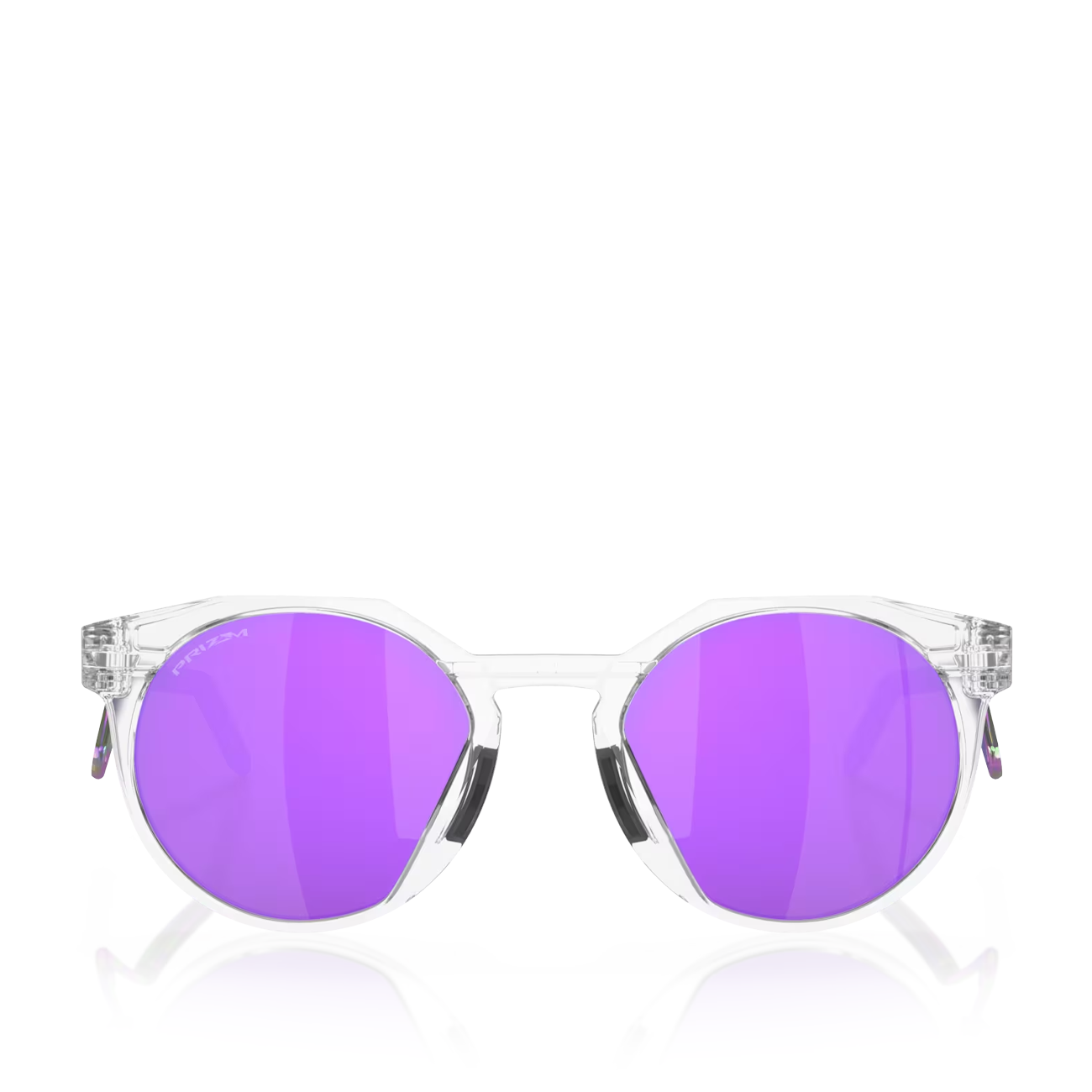 Oakley HSTN Metal Sonnenbrille (Clear / Violett)