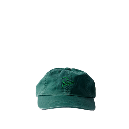 by Parra  Script Logo 6 Panel Hat (Green)