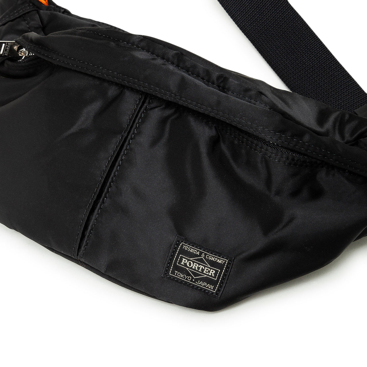 Porter-Yoshida and Co Tanker Waist Bag in Black for Men