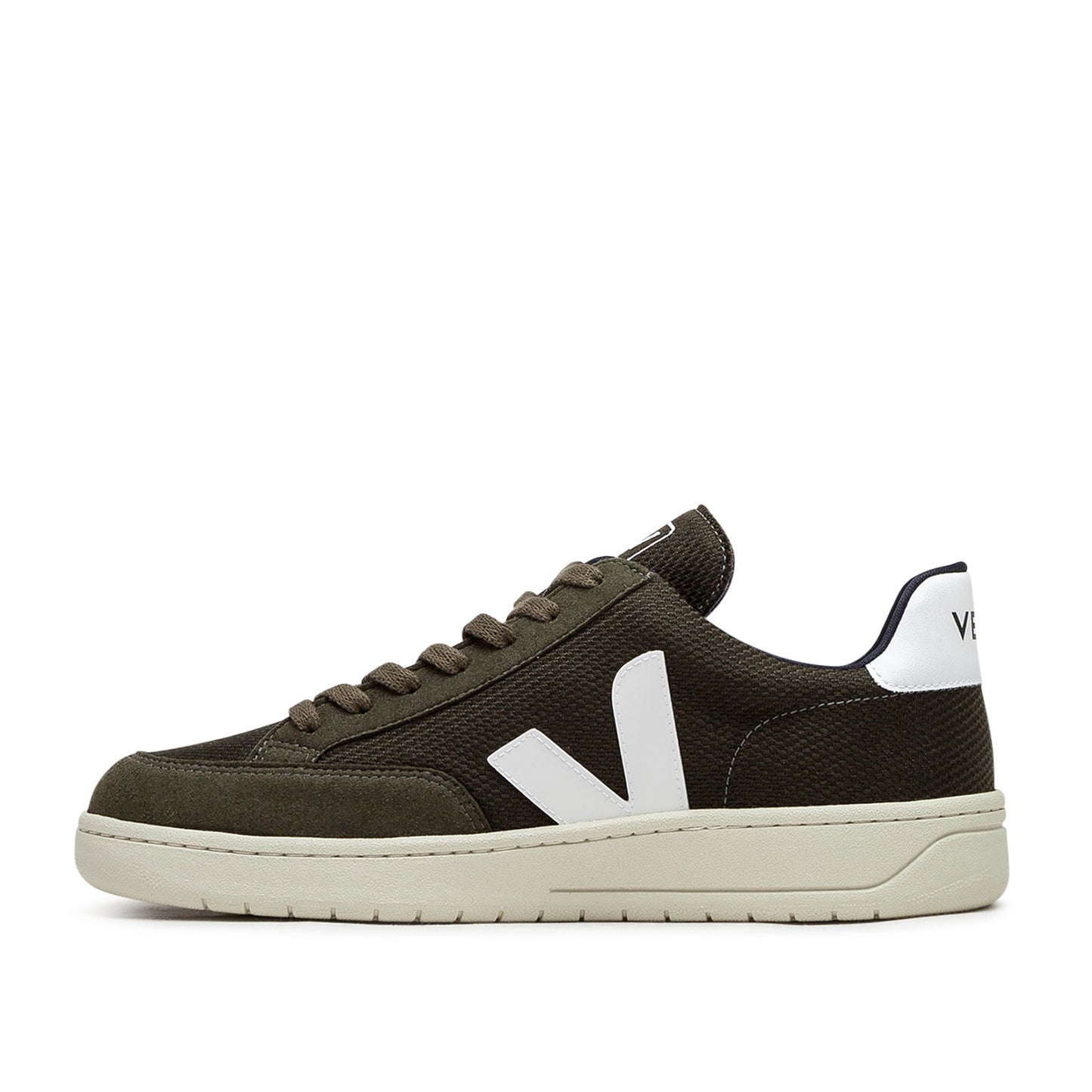 Veja V-12 B-Mesh (Oliv / Weiss)  - Allike Store