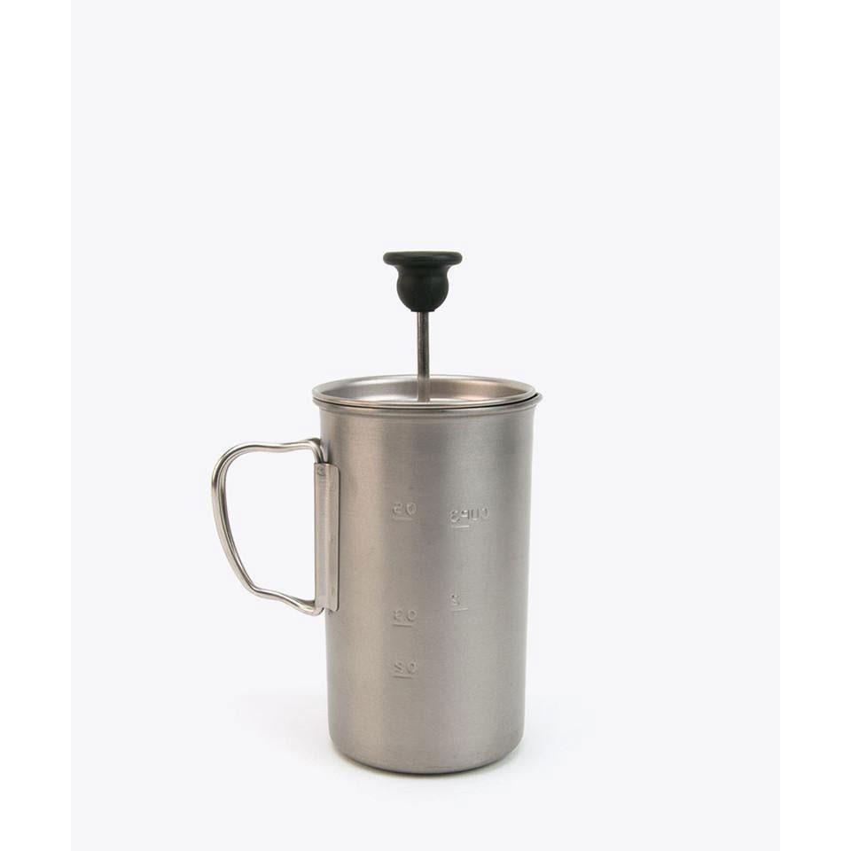 Snow Peak Titanium French Press (Silber)  - Allike Store