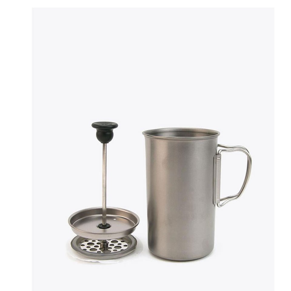 Snow Peak Titanium French Press (Silber)  - Allike Store