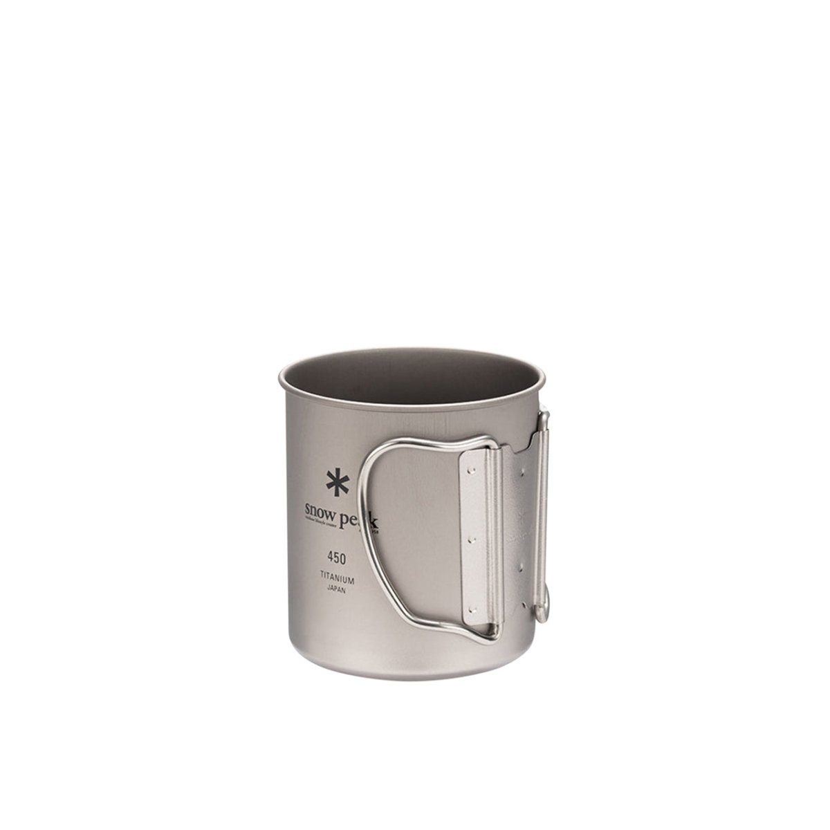 Snow Peak Titanium Single Wall 450 Mug (Silber)  - Allike Store