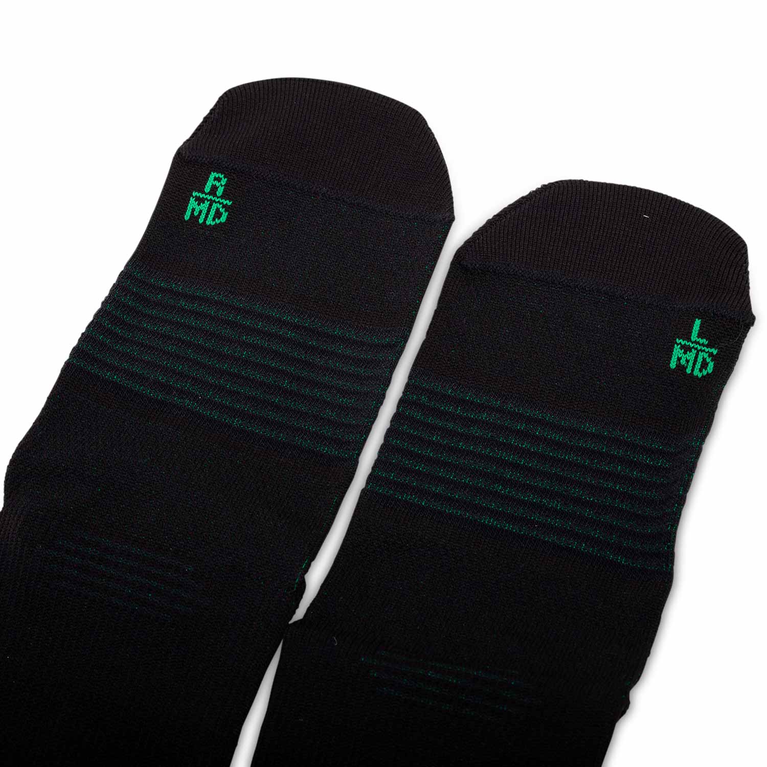 Y-3 Run Sock Hi (Schwarz / Grün) - Allike Store