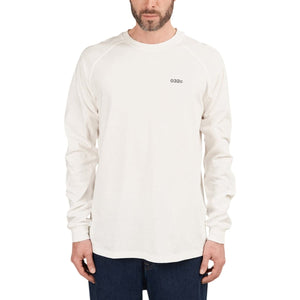 032c Backstage Raglan Longsleeve T-Shirt (Weiss)  - Allike Store