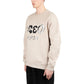 032c Glitch Selfie Sweatshirt (Sand)  - Allike Store