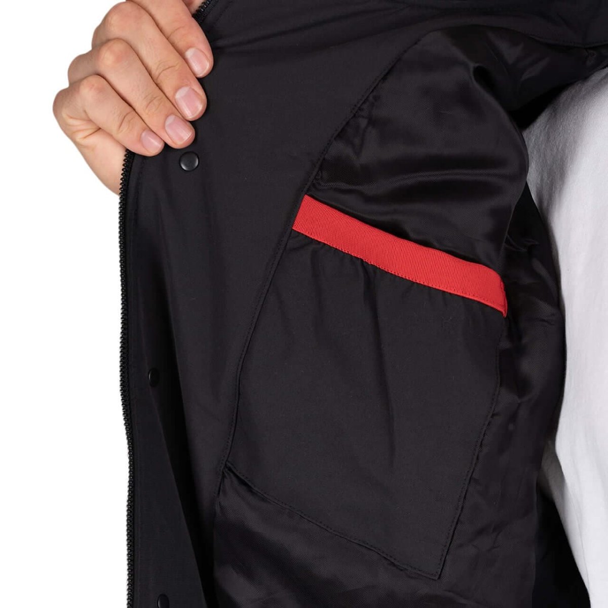 032c "Guilty" Classic Bomber Jacket (Schwarz)  - Allike Store