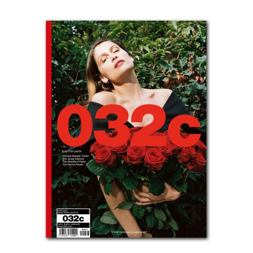 032c Mag: Issue #37 - Winter 2019 'Black Hole Catalog' - Laetitia Casta  - Allike Store
