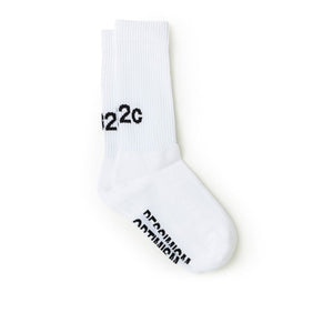032c Optimism Pessimism Socks (Weiss)  - Allike Store