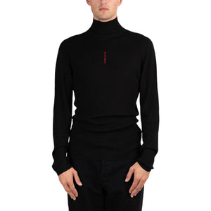 032c Seamless Turtleneck (Schwarz)  - Allike Store