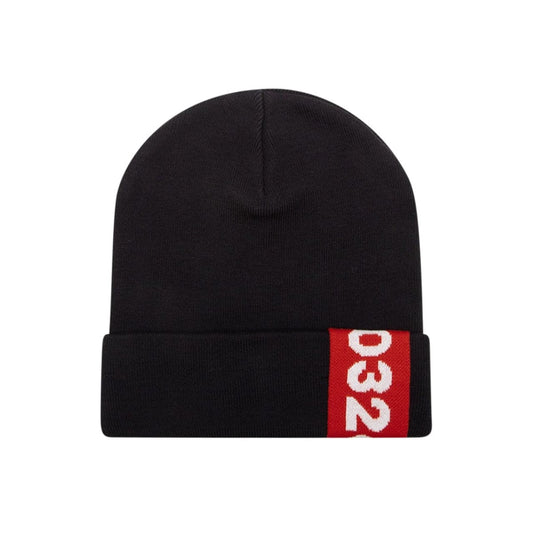 032c Tape Beanie (Schwarz)  - Allike Store