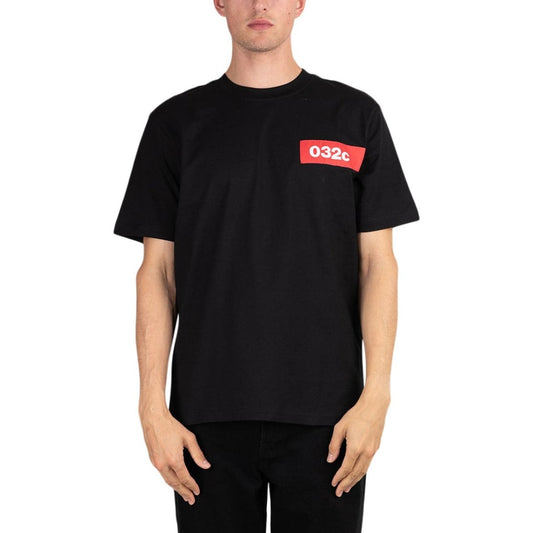 032c Taped Tee (Schwarz)  - Allike Store