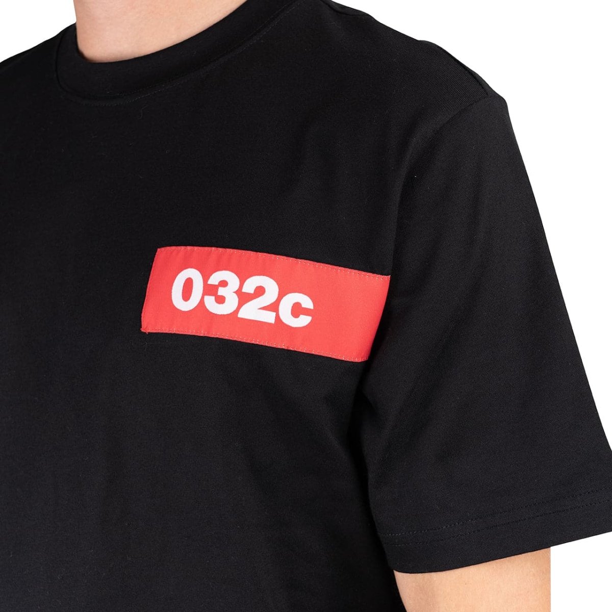 032c Taped Tee (Schwarz)  - Allike Store