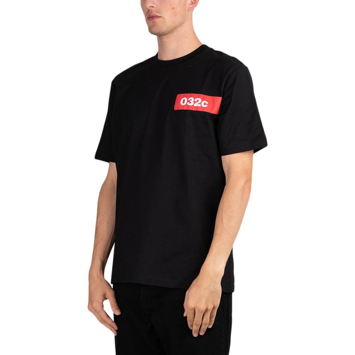 032c Taped Tee (Schwarz)  - Allike Store