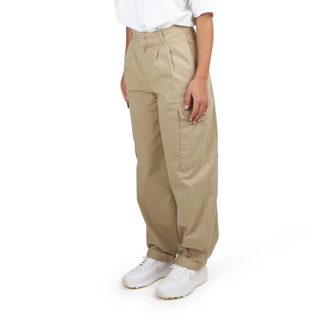 Carhartt WIP Collins Women's Pants Khaki I029789-1NDGD