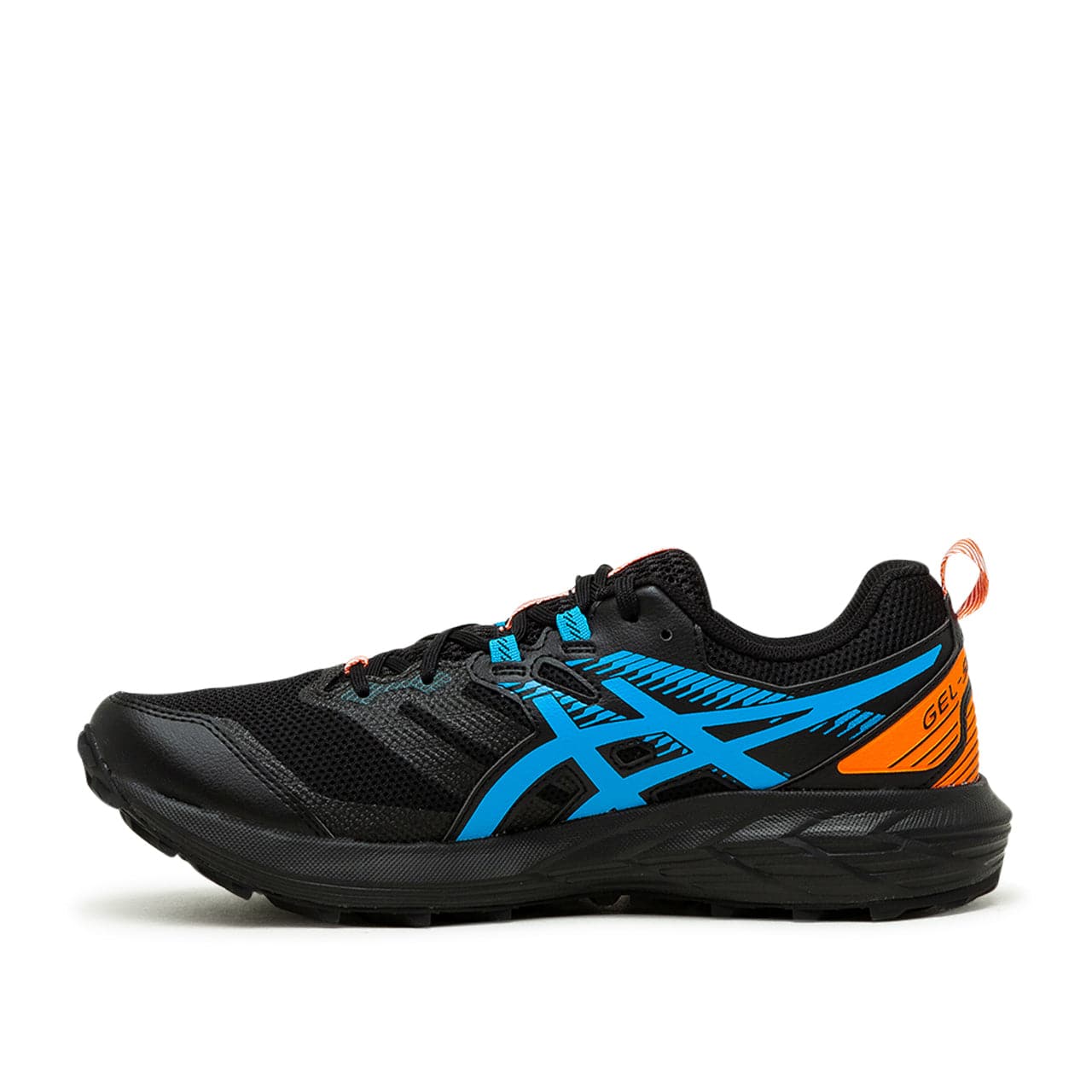 Asics gel schwarz clearance orange