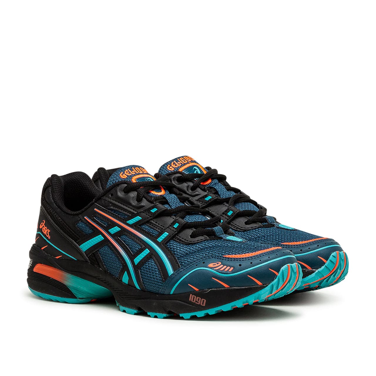 Asics Sportstyle Gel-1090 (Schwarz / Blau / Orange)  - Allike Store