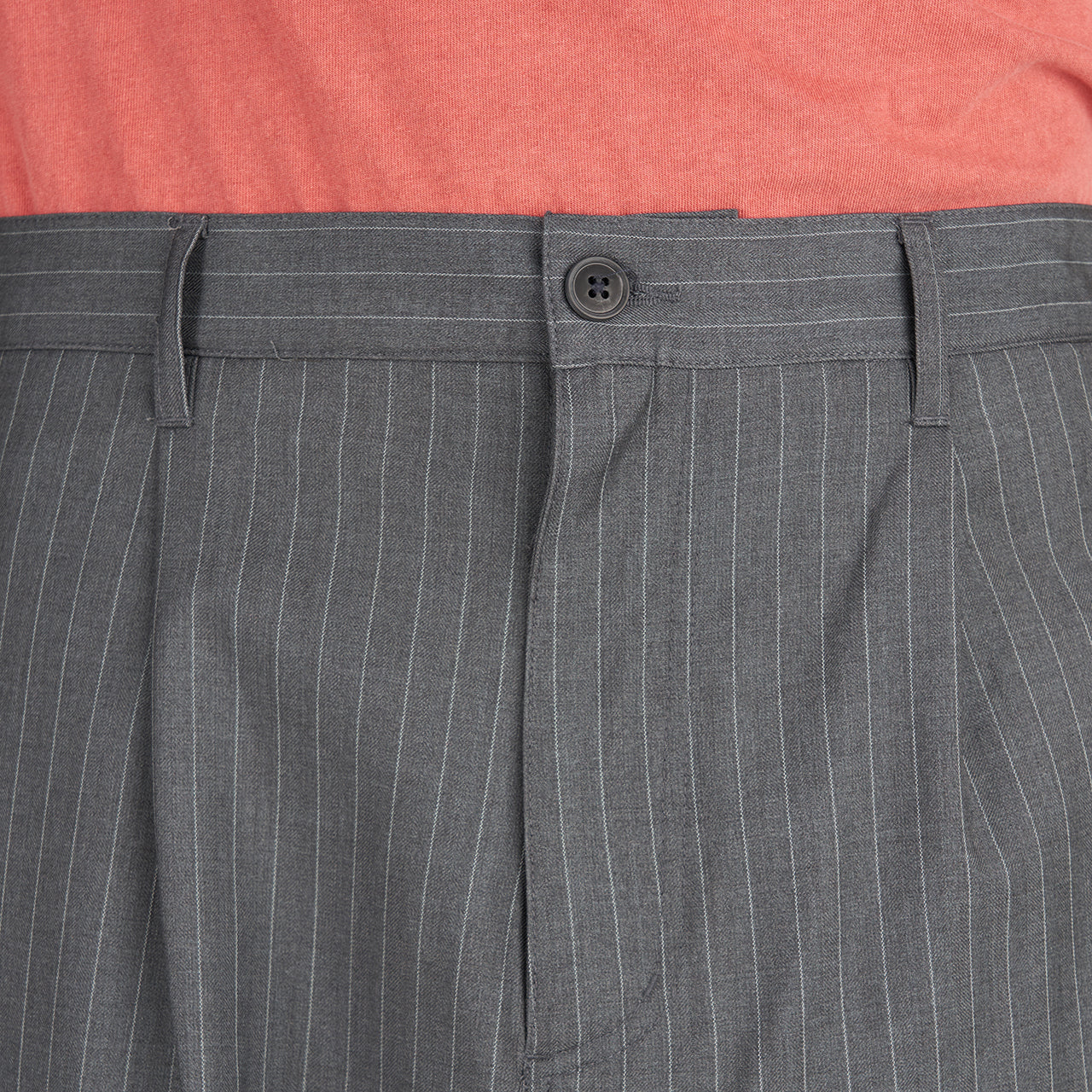 Stüssy Striped Volume Pleated Trouser (Grey)
