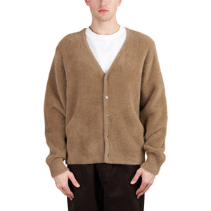 Stüssy Shaggy Cardigan (Taupe)  - Allike Store