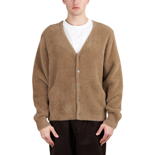 Stüssy Shaggy Cardigan (Taupe)  - Allike Store