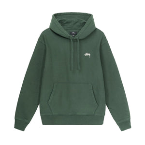 Stüssy Stock Logo Hood (Grün)  - Allike Store