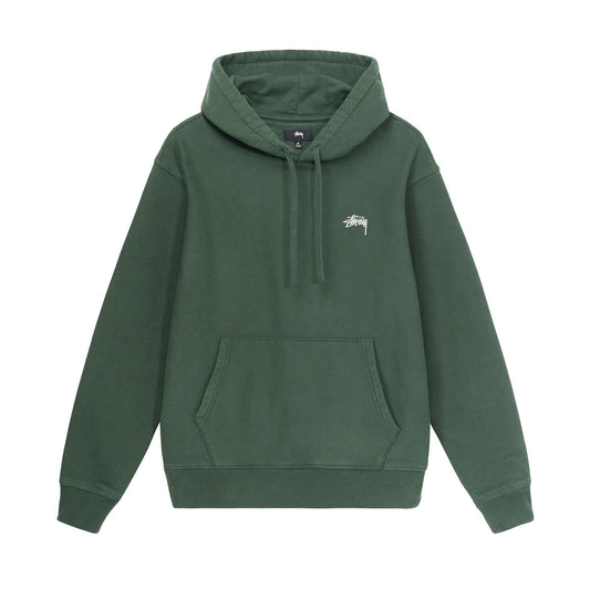Stüssy Stock Logo Hood (Grün)  - Allike Store