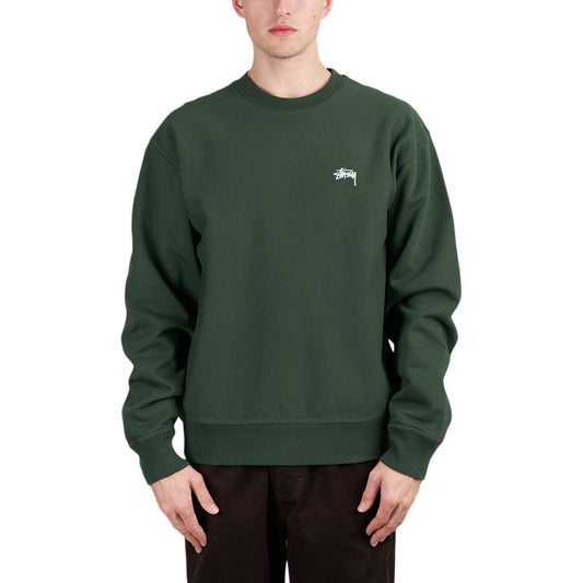 Stüssy Stock Logo Crew (Grün)  - Allike Store