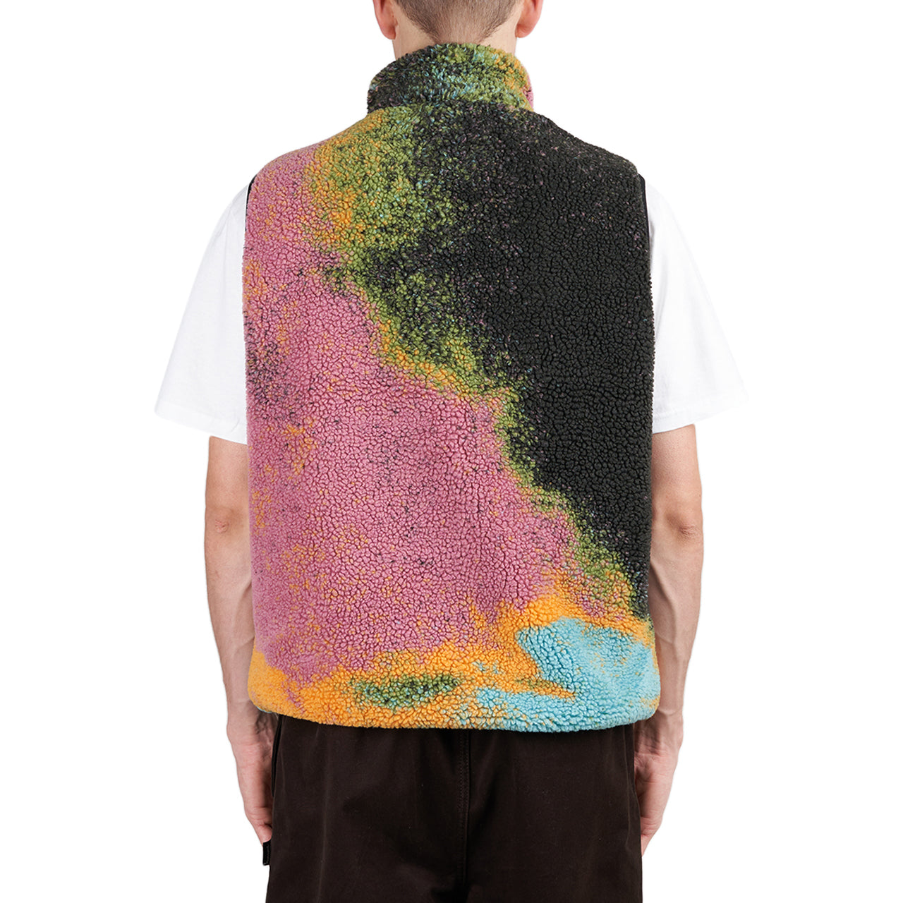 Stüssy Jacquard Dye Sherpa Vest (Multi)