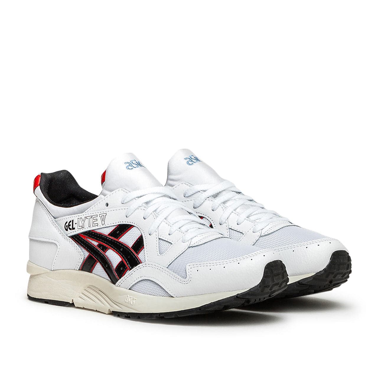 Asics Sportstyle Gel-Lyte V (Weiß / Schwarz / Rot)  - Allike Store