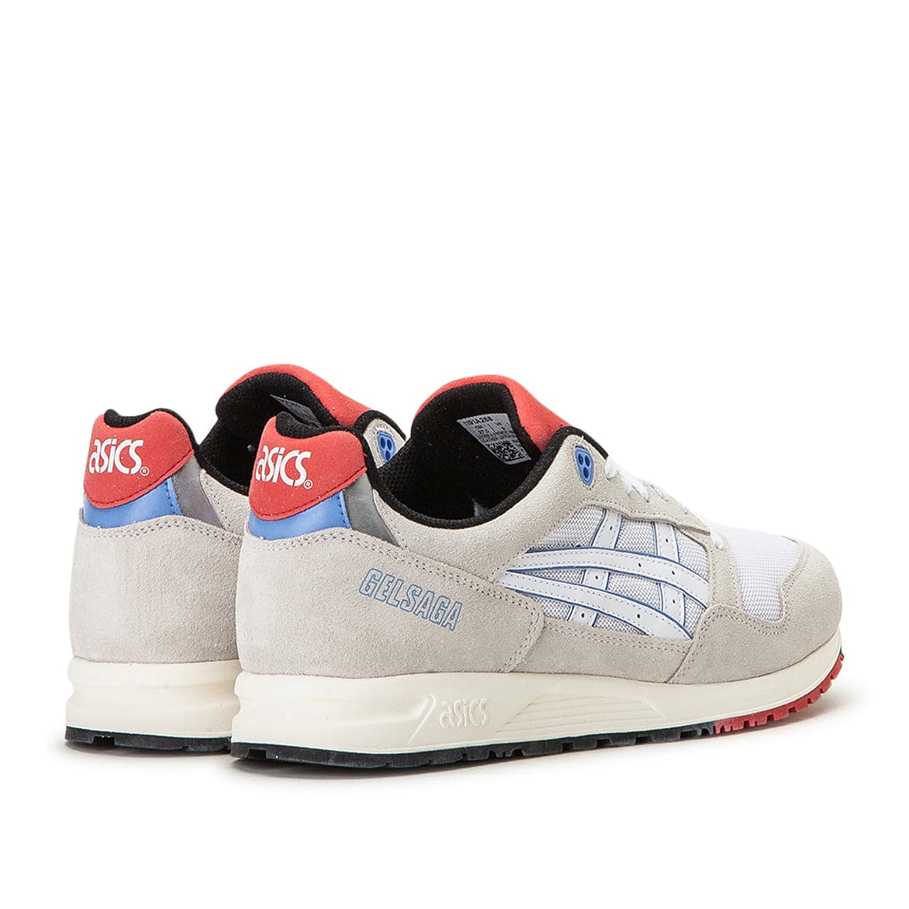 Asics gel shop saga blue red